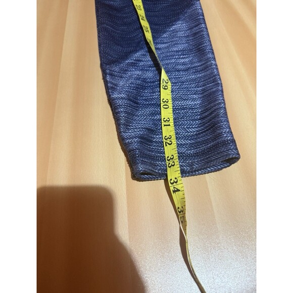 Old Navy Active Womens Leggings M Medium Blue Fitted Activewear Bottoms - Picture 8 of 8
